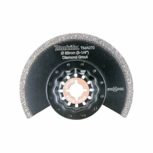 Lame segment diamant MAKITA B-65034 grain 40 Ø 85mm pour travaux de découpe et déjointage