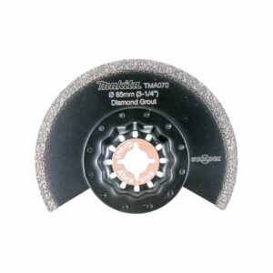 Lame segment diamant MAKITA B-65034 grain 40 Ø 85mm pour déjointage et découpe de carreaux