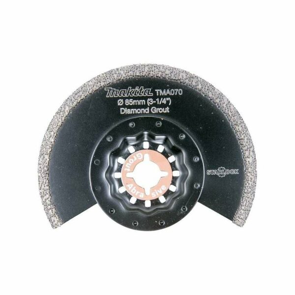 Lame segment diamant MAKITA B-65034 grain 40 Ø 85mm pour déjointage et découpe de carreaux
