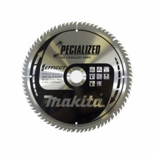 Lame de scie circulaire MAKITA B-67290 SPECIALIZED EFFICUT accu Ø260mm
