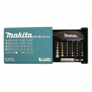 Coffret d’embouts 38 pièces P-20183 MAKITA pour vos travaux de vissage