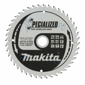 Lame de scie circulaire MAKITA B-53198, TCT spécialisé, 165 x 20 mm, 44 T