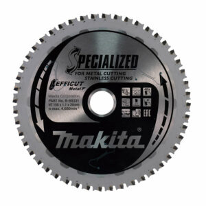 Lames carbures "Specialized" Inox et Metal pour scies circulaires à métaux à batterie MAKITA
