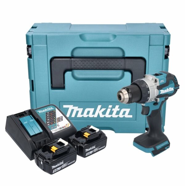 Perceuse visseuse LXT® MAKITA DDF489RTJ 18 V Li-Ion 70 Nm 5 Ah