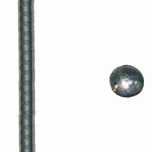 Pointe tête plate acier zingué 1.8x30mm – Assemblage bois robuste