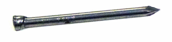 Pointes en béton tête homme bleuies 1.5x25mm - Fixations résistantes pour mur