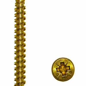 Vis agglo acier tête fraisée Pozidriv 4,5x60mm – Fixation robuste pour panneaux et bois