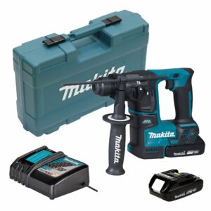 Marteau perforateur sans fil DHR171RAX3 SDS-Plus 18 V 2,0 Ah avec 2 batteries, 1 chargeur, 1 coffret et des accessoires