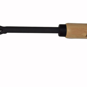 Outil griffe piocheuse 3 dents pour aérer et travailler sols de balcon, massif et rocaille