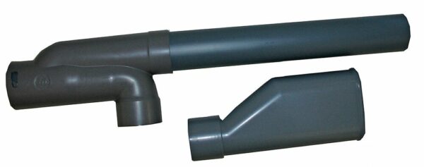 Siphon horizontal avec entonnoir double D40mm – Solution de drainage pour machine à laver