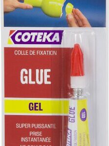 Colle Glue Gel 3 Grs - Fixation Efficace avec Faibles Émissions de COV
