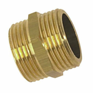 Mamelon Mâle en Laiton 20x27mm – Raccords de plomberie et arrosage résistants