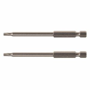 Lot de deux embouts pour lames lisse CAMO TX - Embouts de vissage Torx 76 mm