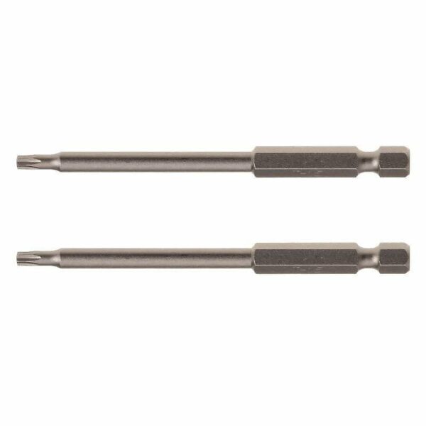 Lot de deux embouts pour lames lisse CAMO TX - Embouts de vissage Torx 76 mm