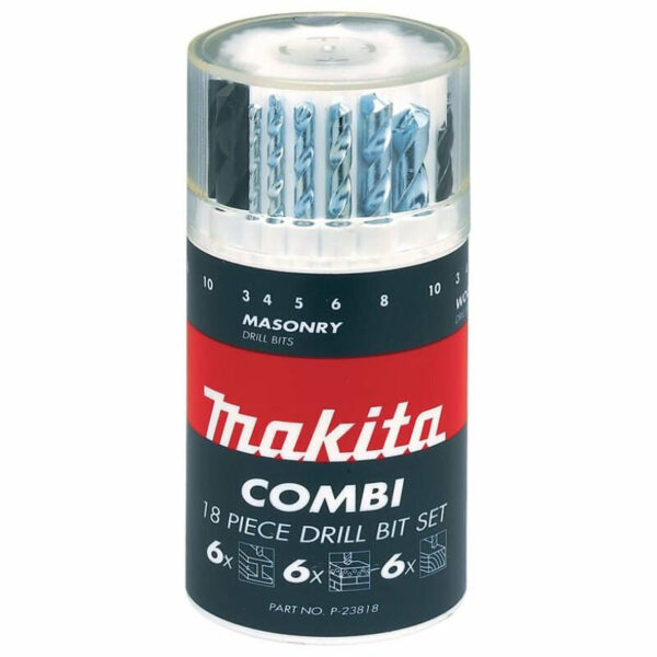 Coffret de forets Métal MAKITA HSS 3mm à 10mm pour percer bois, maçonnerie et métal