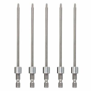Lot de 5 embouts PHILLIPS 2 MAKITA 199155-7 pour Visseuse à placo MAKITA DFS452, MAKITA FS6300