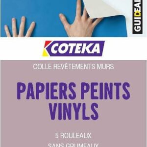 Colle Papier Peint Vinyl 250g COTEKA – Solution Adhésive Écologique pour Rénovation Intérieure