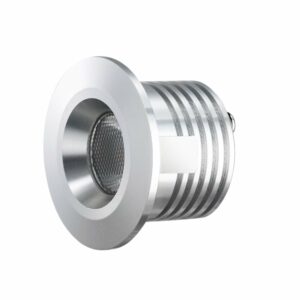 Mini spot LED encastrable 1W DC12V - Blanc Chaud 3000K
