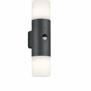 Applique murale exterieur Arawan 2xE27 avec detect mouvement