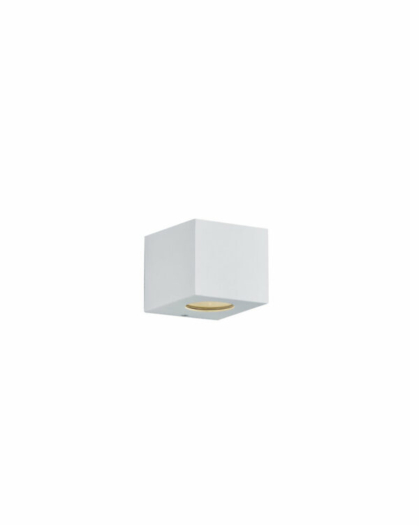Applique murale exterieur Mira blanc