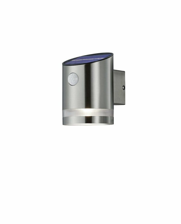 Applique murale exterieur Tupa metal acier brossé