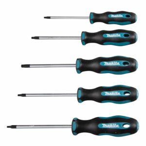 Jeu de 5 Tournevis TORX MAKITA E-10534 pour tous vos besoins de vissage
