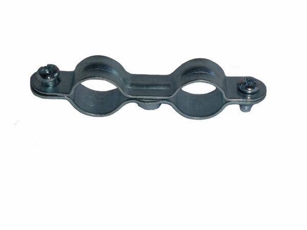 5 Colliers Doubles pour Tubes en Cuivre D16mm – Fixation Murale Facile