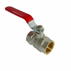 Vanne à sphère avec manette femelle-femelle 15x21mm – Passage total, Étanchéité renforcée