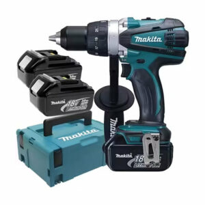 Perceuse visseuse Li-ion MAKITA DDF458RF3J - 91 Nm +3 batteries 3,0Ah 18V en Makpac