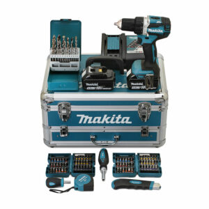 Perceuse visseuse MAKITA DDF484RTX6 18V - 5Ah avec Coffret 96 accessoires
