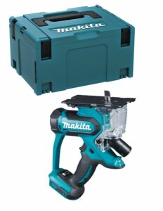 Scie à plaque de plâtre MAKITA DSD180ZJ (Machine seule MAKPAC 3)