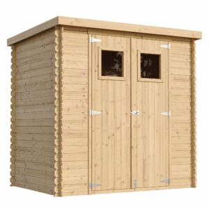 Abri de jardin en bois - l204xL142xH200cm / 2.22m2 - M311