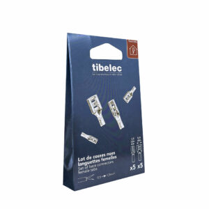 Lot de 10 cosses nues - Connecteurs électriques robustes et fiables