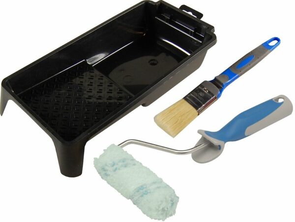 Ensemble mini rouleau et pinceau - Finition mat pour une peinture précise et de qualité