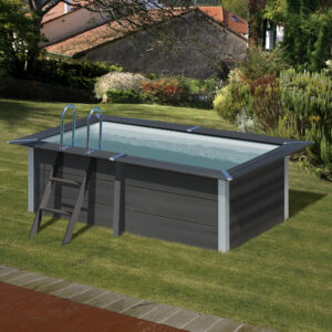 Piscine rectangle composite - 3,26m x 1,86m x H,0,96m pour votre jardin