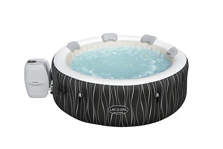 Spa Gonflable Hollywood 4-6 Places avec 140 Jets d'Air - Jacuzzi Intérieur et Extérieur