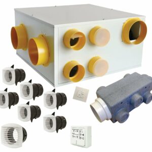 Kit VMC double flux TWIN'AIR DF 70 pour une meilleure qualité d'air intérieur