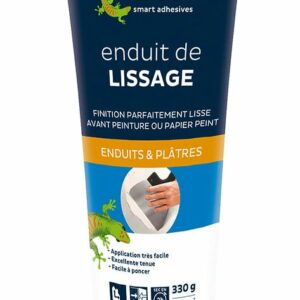 Enduit de Lissage Pâte 330g BOSTIK - Idéal pour Mur et Plafond