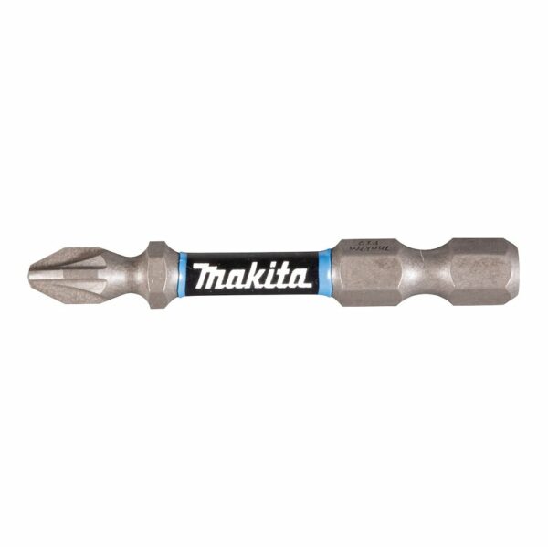 Embout de torsion Makita PZ2 50 mm - Lot de 2 pour visseuse à percussion sans fil