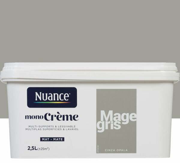 Peinture MonoCrème - Mage gris - Mat - 2,5L