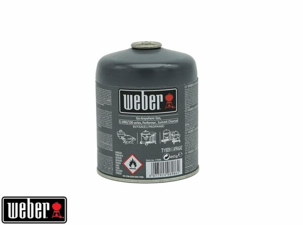 Cartouche de gaz 445 g pour barbecue Weber