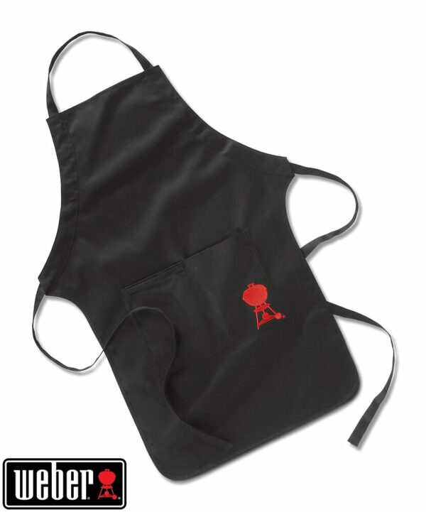 Tablier Weber - noir, sangle ajustable