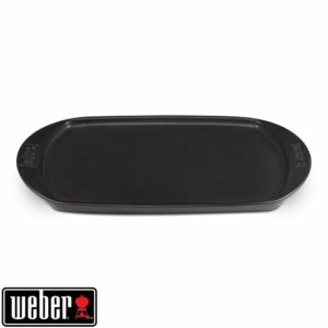 Plancha en céramique petit modèle Weber pour une cuisson délicate et variée
