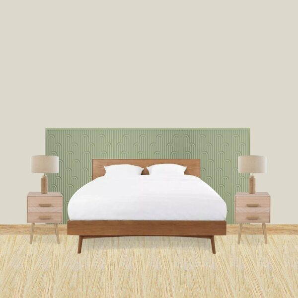 Kit tête de lit DIY Panneaux muraux W212 VALLEY LOOP Orac Decor - Revêtement mur