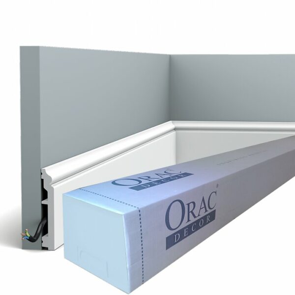 Plinthe décorative Orac Decor SX173 - 10x1,6x200cm - Carton 8 pièces