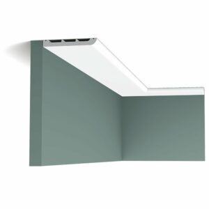 SX184 Plinthe Orac Decor - 11x1,3x200cm (h x p x L) - plinthe décorative polymère Carton 8 pièces / A peindre