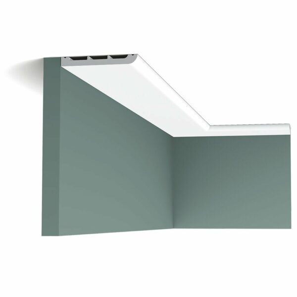 SX184 Plinthe Orac Decor - 11x1,3x200cm (h x p x L) - plinthe décorative polymère Carton 8 pièces / A peindre