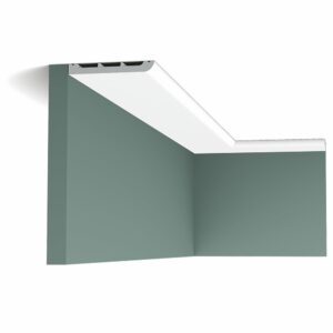 SX184 Plinthe Orac Decor - 11x1,3x200cm (h x p x L) - plinthe décorative polymère Carton 8 pièces / A peindre