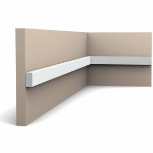 SX194 Plinthe Orac Decor - 2 x 1 x 200cm (h x p x L) - plinthe décorative polymère Pack 2 pièces