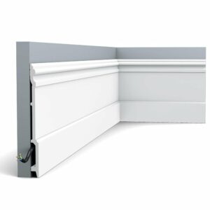 SX191 Plinthe Orac Decor - 21x2,1x200cm (h x p x L) - plinthe décorative polymère Pack 2 pièces